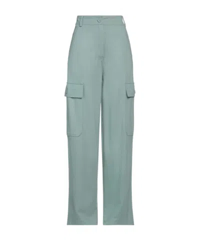 Max Mara Solid-colored Cargo Pants In Blue