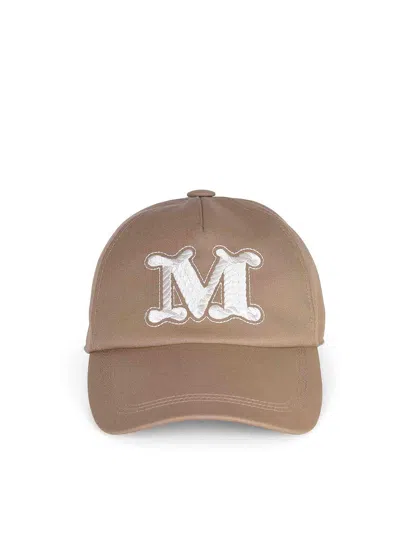 Max Mara Hat Made Of Cotton In Brown
