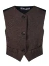 Max Mara Sophisticated Wool Jacket In Multi