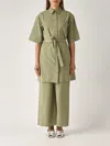 Max Mara Sospiro Blouse In Green