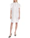 Max Mara Sospiro Mini Dress In White