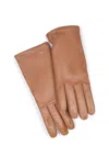 Max Mara "spalato" Gloves In Brown