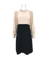 Max Mara Spliced Dress In Black