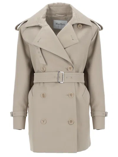 Max Mara Jacket Woman Color Grey In Animal Print