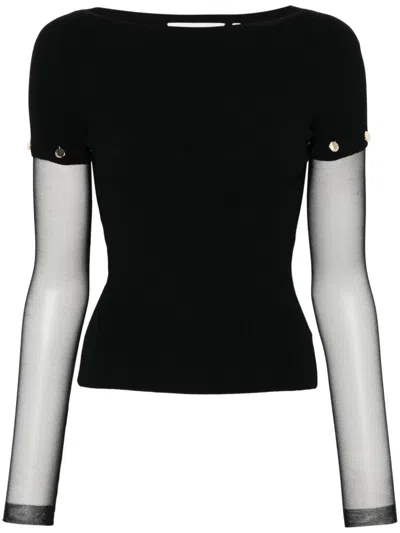 Sportmax Women's 100% Cotton Cozy Sweater In Black