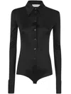 Sportmax Pear Body Shirt In Black