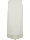 Sportmax Aceti1234 Pencil Skirt Clothing In White