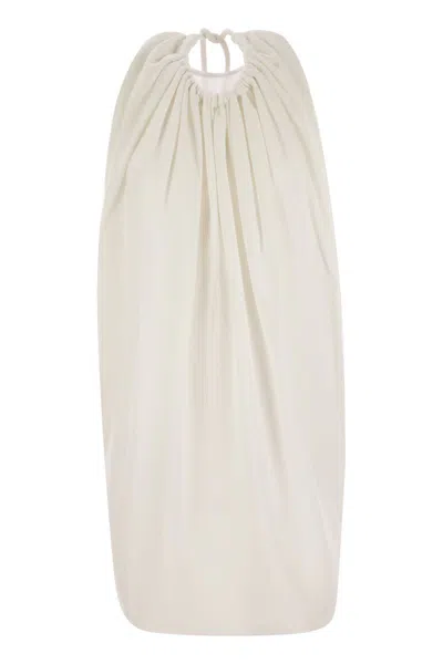 Max Mara Sportmax Arizona123 Jersey Mini Dress In White