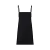Sportmax Mini-length Sleeveless Dress Adjustable Straps In Black