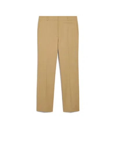 Max Mara Sportmax Beige Long Trousers For Women From Ss24 Collection