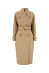 Sportmax Max Mara  Beige Wool Blend Adatti Coat