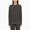 Sportmax Max Mara  Black Cotton Long-sleeved T-shirt