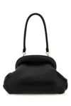 Sportmax Soft Structure Top Handle Clutch Bag In Black