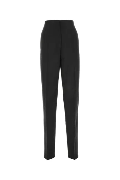Sportmax Max Mara  Black Polyester Marche Pant