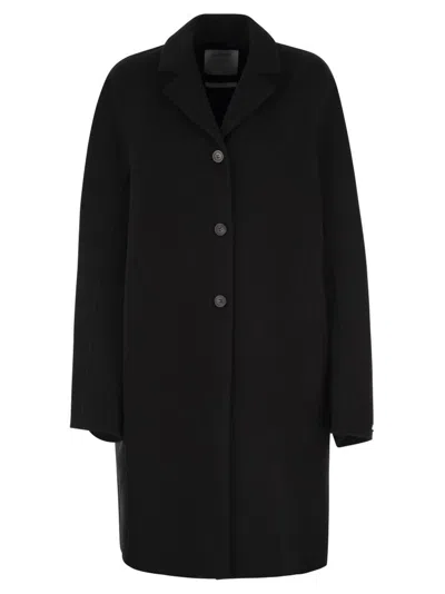 Sportmax Black Wool Adria Coat