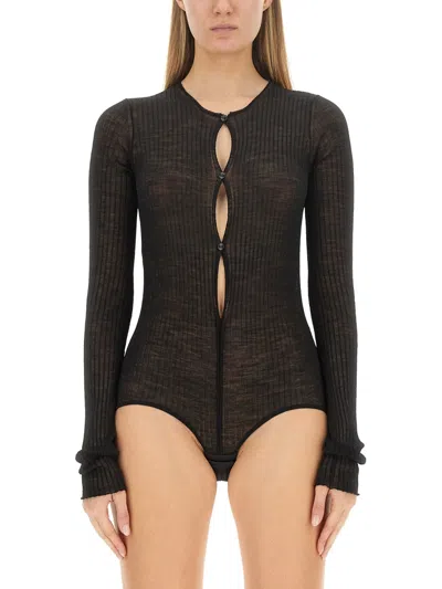Sportmax Max Mara  Body Dinar In Black