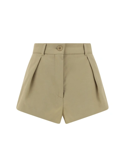 Max Mara Sportmax Canditi Shorts In Beige