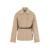 Sportmax Camel Brown Virgin Wool Cantore Jacket In Neutral