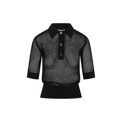 Sportmax Max Mara  Casta Polo In Black