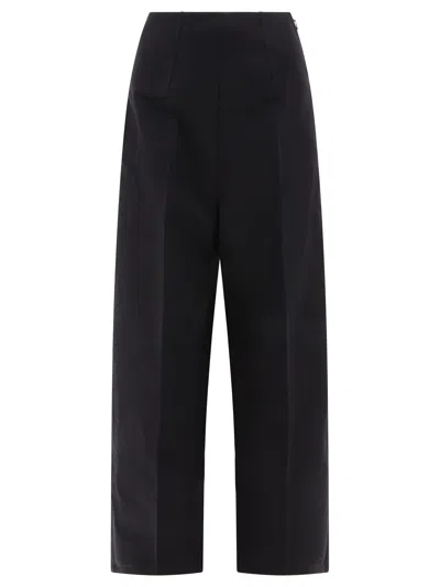 Sportmax Crasso Wide-leg Pants In Black