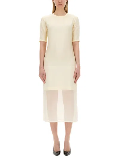 Sportmax Max Mara  Dress Backpack In Ivory