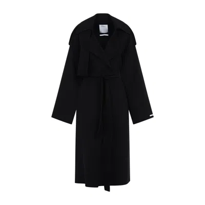Sportmax Max Mara  Fiore Coat In Black