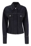 Sportmax Gange Denim Jacket In Blue