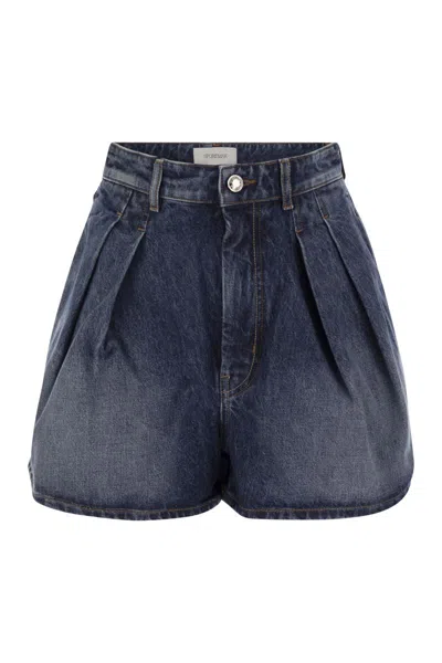 SPORTMAX MAX MARA SPORTMAX GHIRBA - DENIM SHORTS