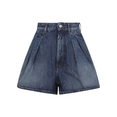 Max Mara Sportmax Ghirba Shorts In Blue