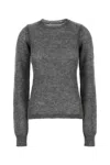 Sportmax Grey Alpaca Blend Fiamma Sweater