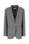 Sportmax Grey Wool Baffo Blazer