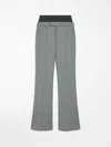 Sportmax Belt-loop Casual Pants In Multi