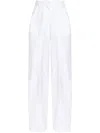 Sportmax Leone Pences Cotton Trousers By Max Mara