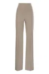 Sportmax Max Mara  Olea - High-waisted Trousers In Scuba Jersey