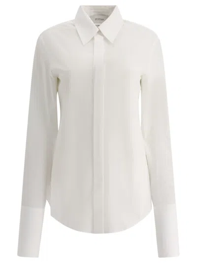 Max Mara Sportmax Lelia Classic Shirt In White