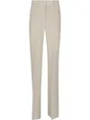 Sportmax Beige Tailored Trousers With Straight Leg Silhouette In Neutral