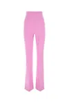 Sportmax High-waisted Flared Leg Trousers With Seam Detailing