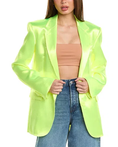 Max Mara Sportmax Racer Jacket In Yellow