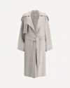 Sportmax 's Fiore Coat In Gray