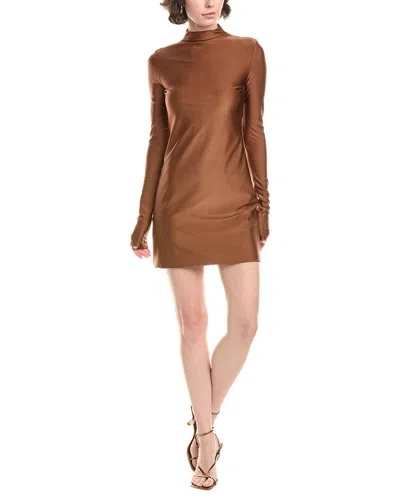 Max Mara Sportmax Stiria Shift Dress In Brown