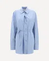 Sportmax Max Mara  Firma Striped Shirt In Blue