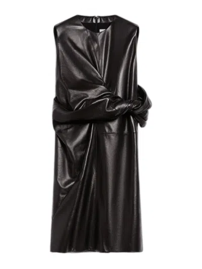 Max Mara Sportmax Stunning Black Cactus Dress For Women