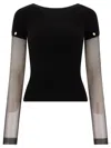 Sportmax T-shirts In Black