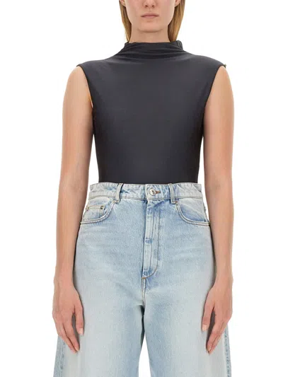 Max Mara Sportmax Top Cristin In Black