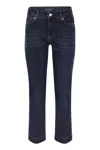 MAX MARA SPORTMAX MAX MARA SPORTMAX UMBRIA - MINI FLARE DENIM TROUSERS
