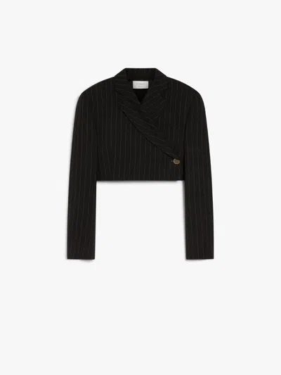 SPORTMAX MAX MARA SPORTMAX UTOPIA JACKET BLACK