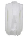 Sportmax Acacia1234 Oversized Blazer In White