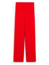 Sportmax Viscose Cadi Trousers In Red