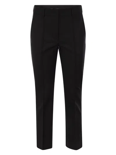 SPORTMAX WOMEN'S ASIAGO - COTTON MINI FLARE TROUSERS