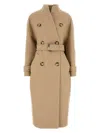 Sportmax Beige Wool Blend Adatti Coat